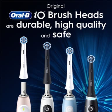 Oral-B iO Gentle Care vaihtoharjat 195485 (6 kpl, valkoinen)