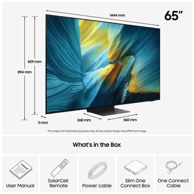 Samsung 65" S95F 4K OLED älytelevisio (2025)