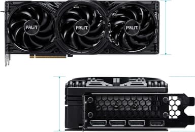 Palit GeForce RTX 5070 Ti Gaming Pro OC näytönohjain (16 GB GDDR7)