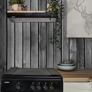 Kaasuliesi Chef 60 x 60 Musta