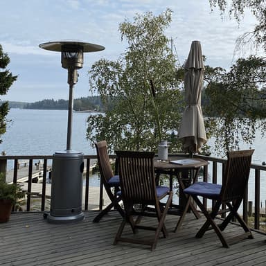 Terassilämmitin 13,5kW antrasiitti