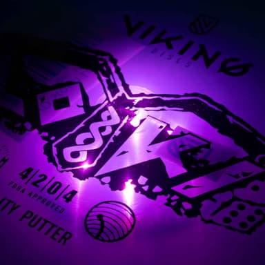 Viking Discs LED-valo frisbeegolfkiekkoon (10kpl) - Punainen