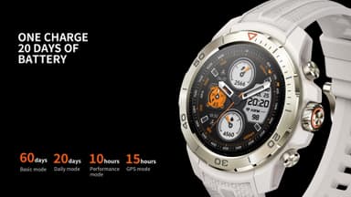 Mibro GS Explorer älykello (Desert White)