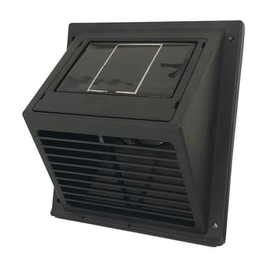 Aurinkotuuletin Minivent (kiinteä) musta