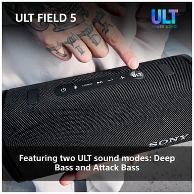 Sony ULT Field 5 kannettava kaiutin (musta)
