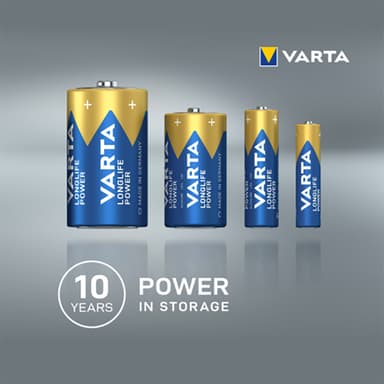 Varta Longlife Power D paristot (2 kpl)
