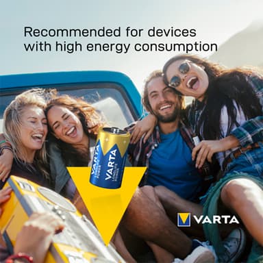 Varta Longlife Power D paristot (2 kpl)