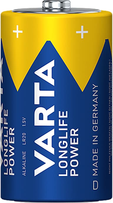 Varta Longlife Power D paristot (2 kpl)