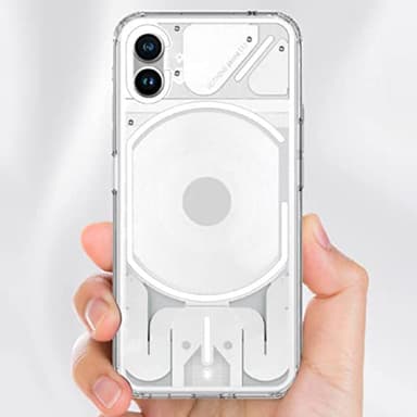 For Nothing -puhelin (1) 5G TPU+PC Anti-Drop -puhelinkotelo Iskunkestävä kristallinkirkas suojakansi