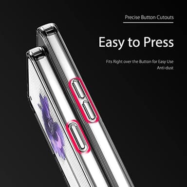 For Nothing -puhelin (1) 5G TPU+PC Anti-Drop -puhelinkotelo Iskunkestävä kristallinkirkas suojakansi