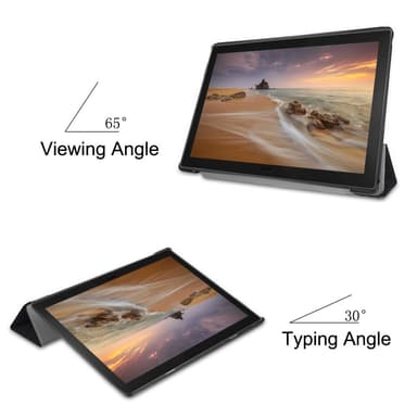 Kuviotulostus Kolminkertainen jalustan kansi Lenovo Tab E10 - Älä kosketa minua