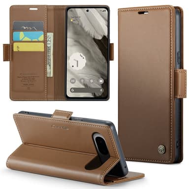 CASEME Retro Lompakkokotelo Pixel 8