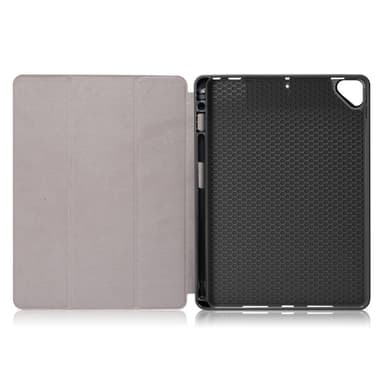 Kolminkertainen jalustallinen tablettikotelo Apple iPad 10.2 2019/2020 /2021 - Musta