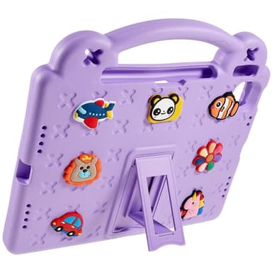 Apple iPad 10.9 2022 Gen 10 iskunkestävä EVA-vaahtomuovijalustan kuori - violetti