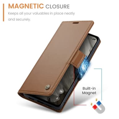 CASEME Retro Lompakkokotelo Pixel 8