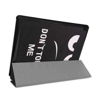 Kuviotulostus Kolminkertainen jalustan kansi Lenovo Tab E10 - Älä kosketa minua