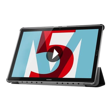 Kolminkertainen kotelo jalustalla Huawei MediaPad M5 10/M5 10 (Pro)