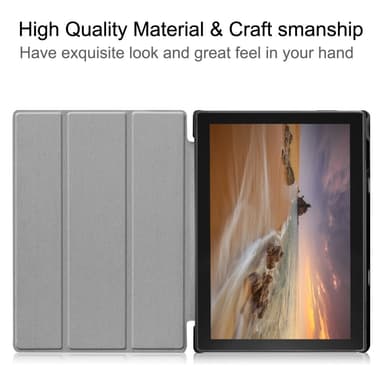 Kuviotulostus Kolminkertainen jalustan kansi Lenovo Tab E10 - Älä kosketa minua