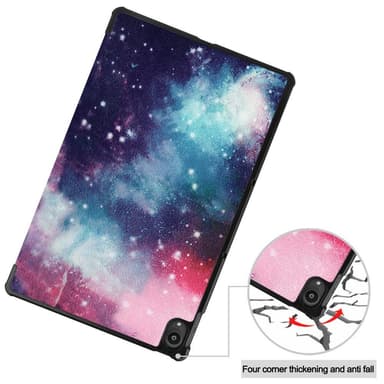 Kolminkertainen jalustan kansi Lenovo Tab P11/P11 Plus -malleille - Starry Sky