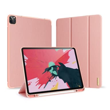 DUX DUCIS Domo iPad Pro 11 (2020)/(2018) Kolminkertainen jalusta vaaleanpunainen