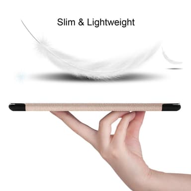 Kolminkertainen telinekotelo Samsung Galaxy Tab A 10.1 (2019) - Kulta
