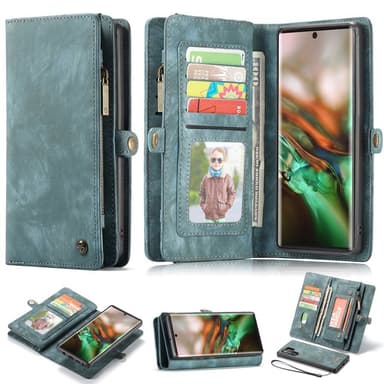 Samsung Galaxy Note 10 Plus CASEME Irrotettava 2-in-1 kotelo - Sininen