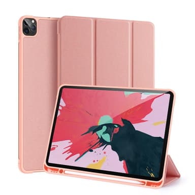 DUX DUCIS Domo iPad Pro 11 (2020)/(2018) Kolminkertainen jalusta vaaleanpunainen