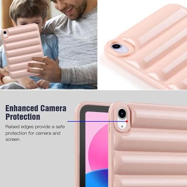 iPad 10.9:lle (2022) Candy Color TPU-kansi