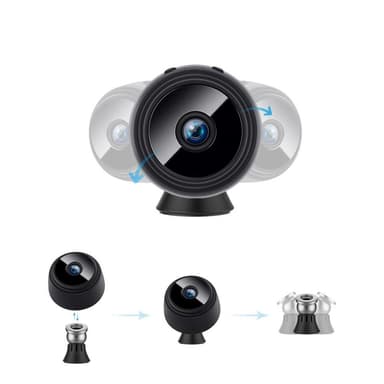 W9 Mini vakoojakamera Langaton Wifi IP-kotiturvakamera HD 1080P