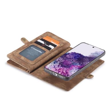 Samsung Galaxy S20 Ultra CASEME Irrotettava 2-in-1 kotelo - Ruskea