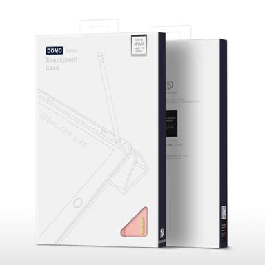 DUX DUCIS Domo iPad Pro 11 (2020)/(2018) Kolminkertainen jalusta vaaleanpunainen