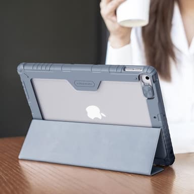 NILLKIN Apple iPad 10.2 2019/2020/2021 iskunkestävä puskurikotelo - musta