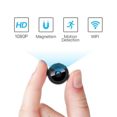 W9 Mini vakoojakamera Langaton Wifi IP-kotiturvakamera HD 1080P