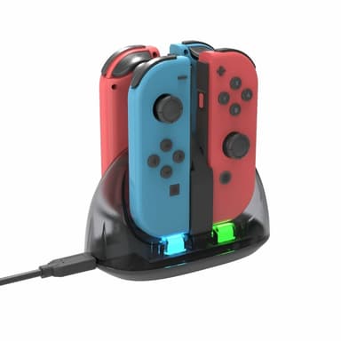 Laturi ohjaimille, jotka ovat yhteensopivia Nintendo Switch Joy-Con -latausaseman kanssa
