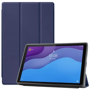 Kolminkertainen telinekotelo Lenovo Tab M10 HD Gen 2 TB-X306F - Tummansininen
