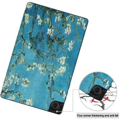 Kolminkertainen telinekotelo Lenovo Tab M10 HD Gen 2 -mallille - Peach Blossom