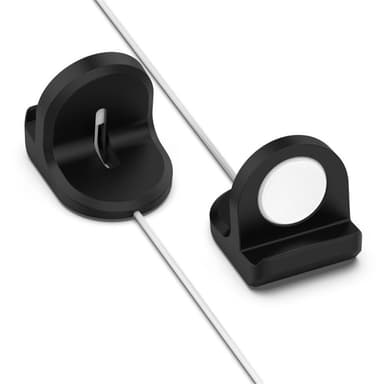 Google Pixel Watch -laturitelineelle Pöytätietokoneen älykellon silikonilataustelineen pohja