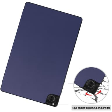 Kolminkertainen telinekotelo Lenovo Tab M10 HD Gen 2 TB-X306F - Tummansininen