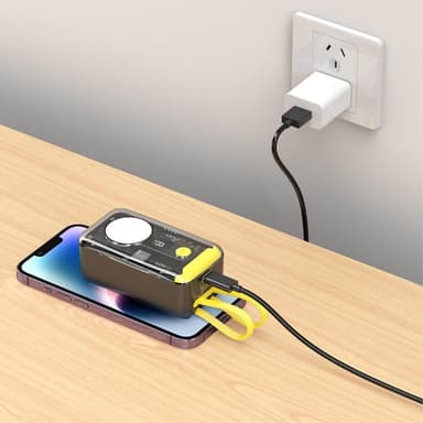4-in-1 CyberPunk 10000mAh varavirtalähde 22,5 W: n nopea lataus