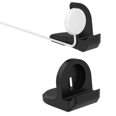 Google Pixel Watch -laturitelineelle Pöytätietokoneen älykellon silikonilataustelineen pohja