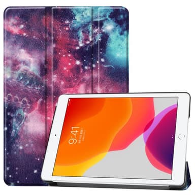 Apple iPad 10.2 Kolmintaitettava tabletin suojakotelo - Tähtitaivas