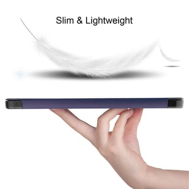 Apple iPad Air (2020) (2022) Kolminkertainen jalusta tablettikotelo - tummansininen