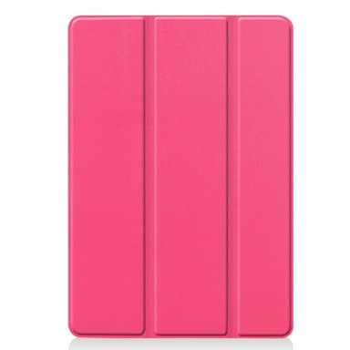 Apple iPad 10.2 2021/2020/2019 Kolmintaitettava Teline Tabletin Suojakotelo -Ruusu