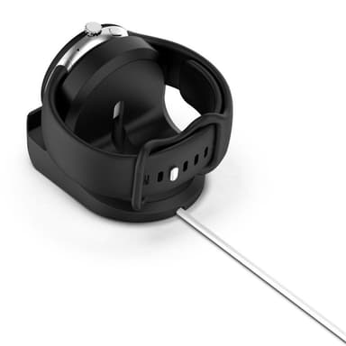 Google Pixel Watch -laturitelineelle Pöytätietokoneen älykellon silikonilataustelineen pohja