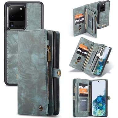 Samsung Galaxy S20 Ultra CASEME Irrotettava 2-in-1 kotelo - Sininen