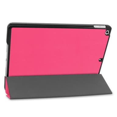 Apple iPad 10.2 2021/2020/2019 Kolmintaitettava Teline Tabletin Suojakotelo -Ruusu