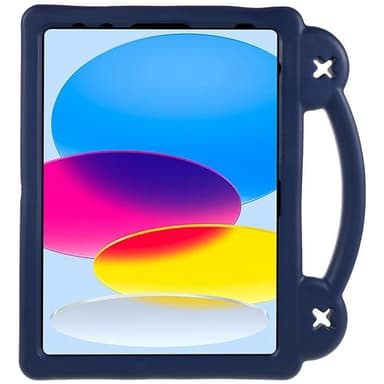 Apple iPad 10.9 2022 Gen 10 iskunkestävä EVA-vaahtomuovijalustan kuori - Laivastonsininen