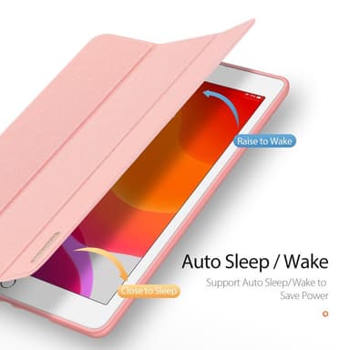 DUX DUCIS Domo Apple iPad 10.2 2021/2020/2019 Kolminkertainen jalusta ruusukulta