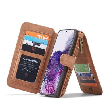 Samsung Galaxy S20 Plus CASEME 2-in-1 Irrotettava - Ruskea