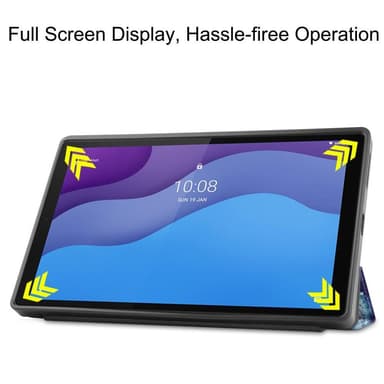 Kolminkertainen telinekotelo Lenovo Tab M10 HD Gen 2: lle - Cosmic Space